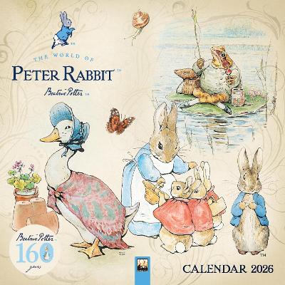 World of Peter Rabbit Wall Calendar 2026 (Art Calendar) New edition