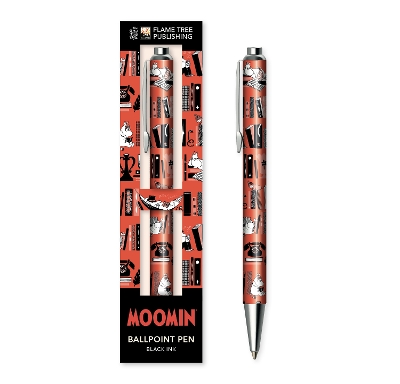 Moomin: Bookshelves Boxed Decorative Ballpoint Pen