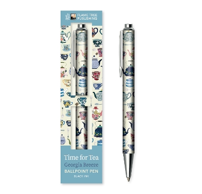 Georgia Breeze: Time for Tea Boxed Decorative Ballpoint Pen