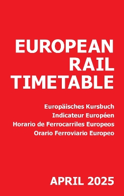 European Rail Timetable April 2025