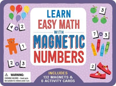 Learn Easy Math with Magnetic Numbers: Includes 132 Magnets & 6 Activity Cards