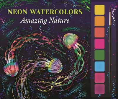 Neon Watercolors Amazing Nature