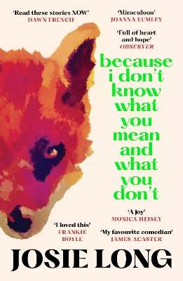 Because I Don't Know What You Mean and What You Don't Main