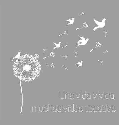 Celebración de la vida, libro funerario, libro de condolencias para firmar  (tapa dura).