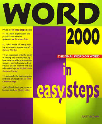 Word 2000 in Easy Steps Re-issue