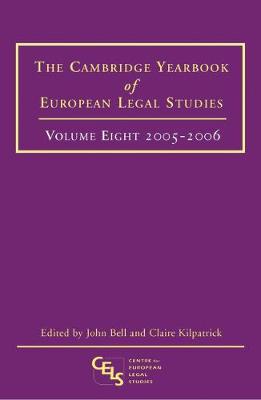 Cambridge Yearbook of European Legal Studies 2005-2006 8th ed.