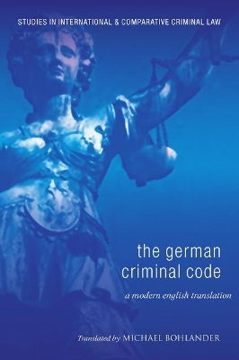 German Criminal Code: A Modern English Translation