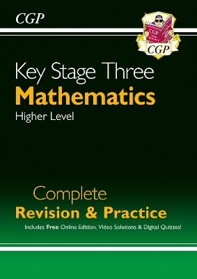 KS3 Maths Complete Revision & Practice  Higher (includes Online Edition,  Videos & Quizzes)