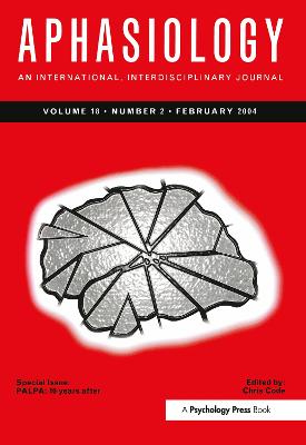 PALPA: Ten Years After: A Special Issue of Aphasiology