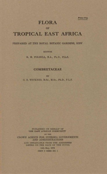 Flora of Tropical East Africa: Combretaceae: Combretaceae