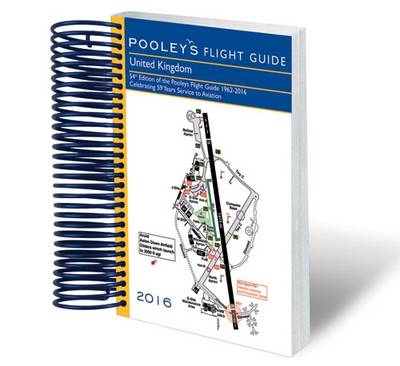 Pooleys Flight Guide to the United Kingdom 2016 Spiral ed