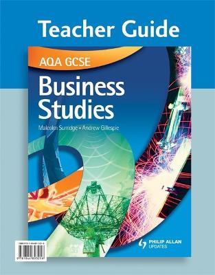 AQA GCSE Business Studies Teacher Guide plus CD-ROM