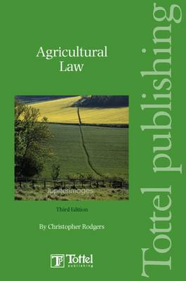 Agricultural Law 3rd Revised edition