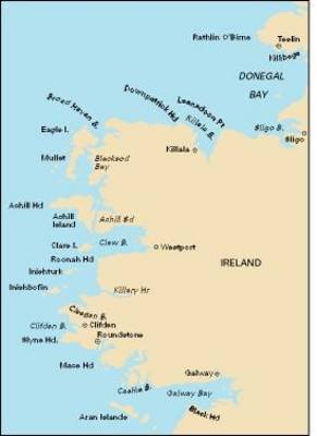 Imray Chart C54: Galway Bay to Donegal Bay 2007 Revised edition