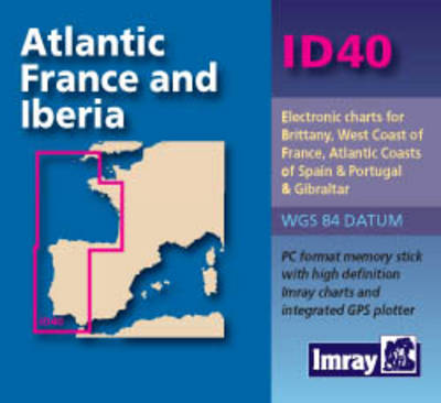 Imray Digital Chart ID40: Atlantic France & Iberia Revised edition