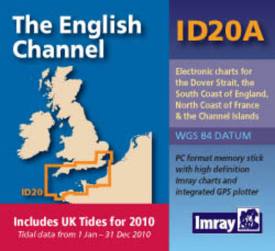 Imray Digital Chart ID20 with Tides: English Channel with Merdian Chartwares UK Tides Revised edition
