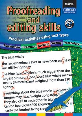 Proofreading and Editing Skills: Practical Activities Using Text Types, Middle