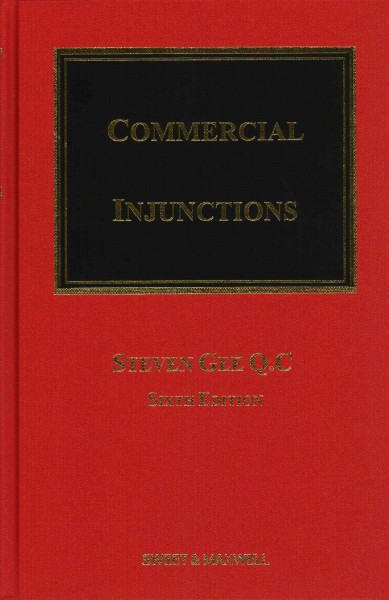 Commercial Injunctions 6th edition