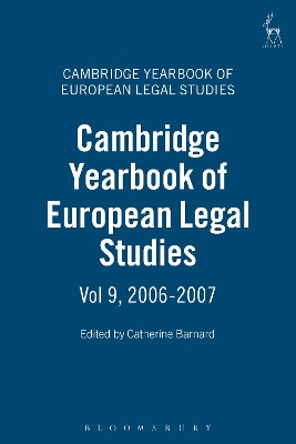 Cambridge Yearbook of European Legal Studies, 2006-2007