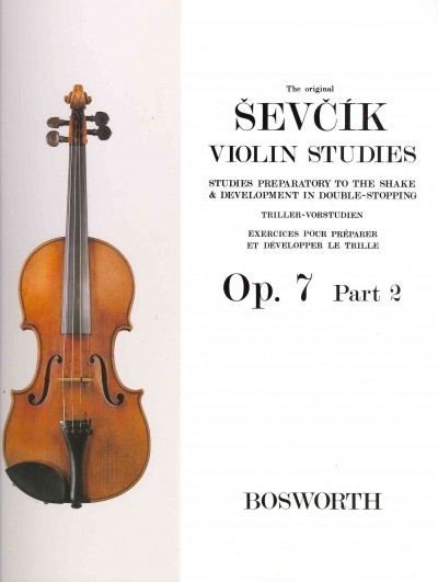 The Original Sevcik Violin Studies Op. 7 Part 2