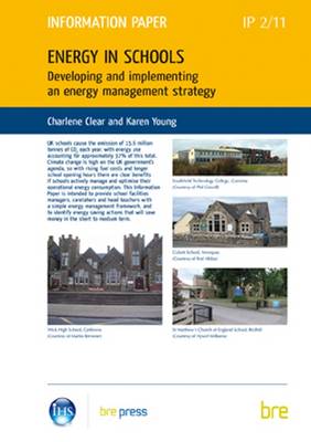 Energy in Schools Developing and Implementing an Energy Management Strategy