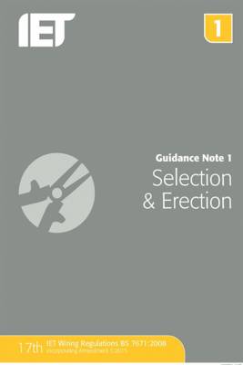 Guidance Note 1: Selection & Erection 7th edition