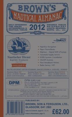 Browns Nautical Almanac: Daily Tide Tables 2012
