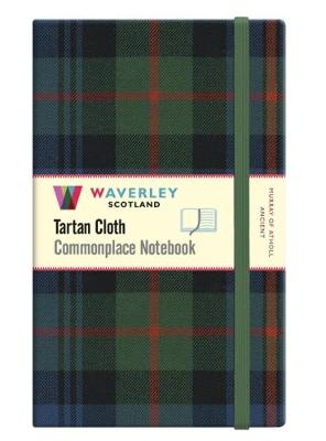 Murray of Atholl:: Waverley Genuine Tartan Cloth Commonplace Large Notebook (21cm x 13cm)