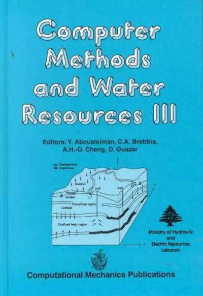 Computer Methods and Water Resources, v. 3, Proceedings of the 3rd International Conference on Computer Methods and  Water Resources, Beirut, Lebanon 25-28 September 1995