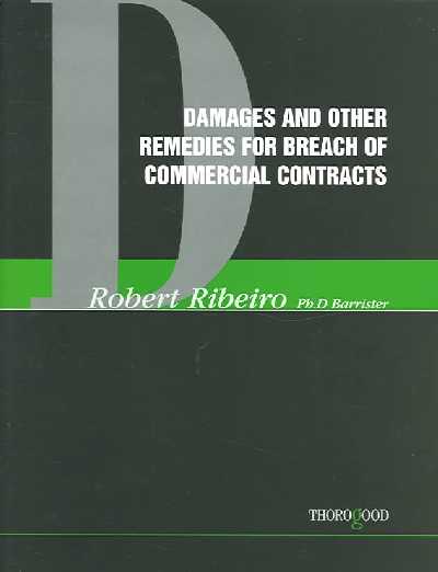 Damages and Other Remedies for Breach of Commercial Contracts