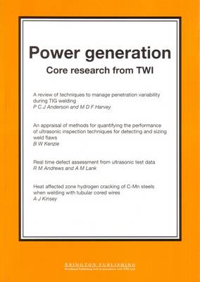 Power Generation: Core Research from TWI