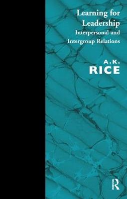 Learning for Leadership: Interpersonal and Intergroup Relations