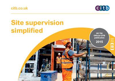 Site Supervision Simplified 15th Revised edition, GE 706/15