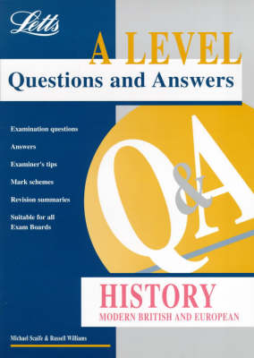 A-level Questions and Answers History, Modern British and European