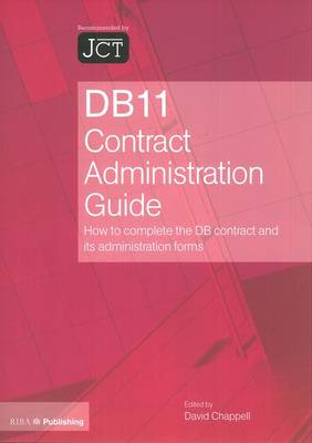 DB11 Contract Administration Guide: How to Complete the DB Contract and its  Administration Forms