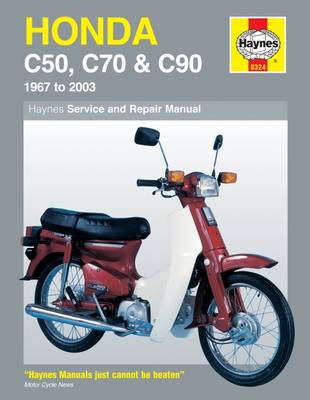 Honda C50, C70 and C90 (1967-99) Service and Repair Manual 9th Revised edition