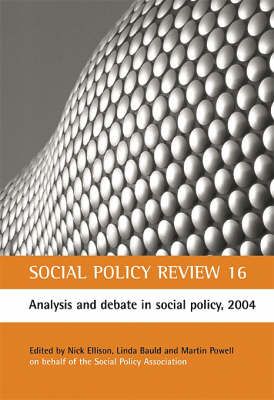 Analysis and Debate in Social Policy, No. 16