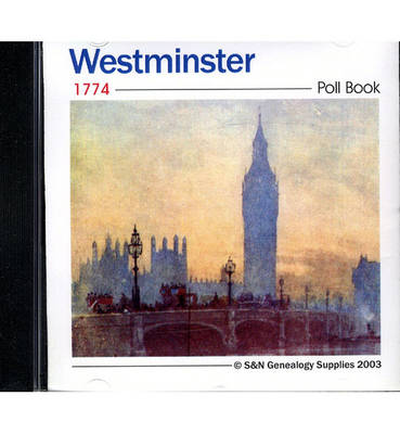 Westminster 1774 Poll Book