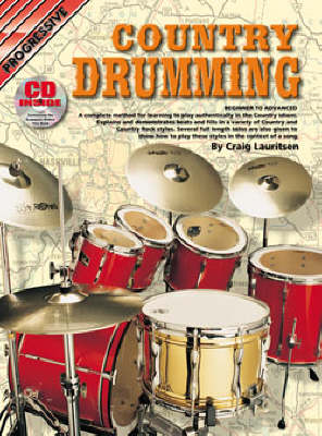 Progressive Country Drumming With Poster