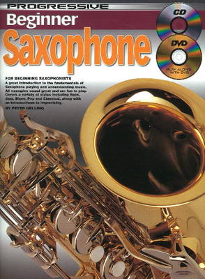 Progressive Beginner Saxophone With Poster