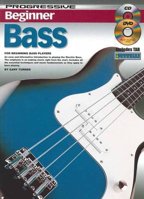 Progressive Beginner Bass With Poster