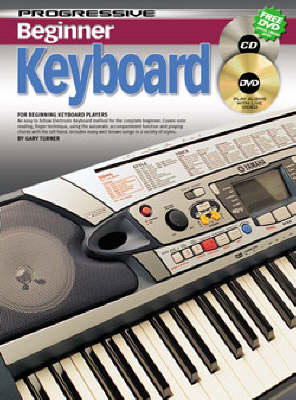 Progressive Beginner Electronic Keyboard With Poster