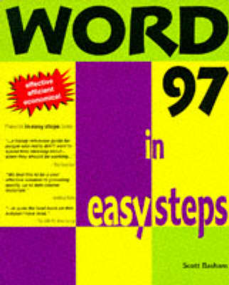 Word 97 in Easy Steps 3rd Revised edition