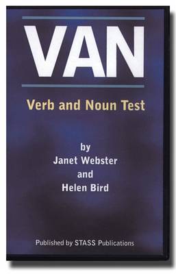 Van-verb and Noun Test
