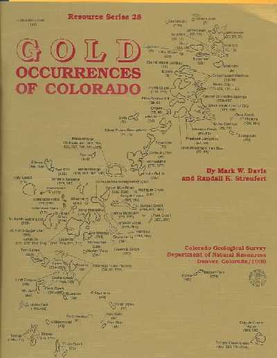Gold Occurrences of Colorado