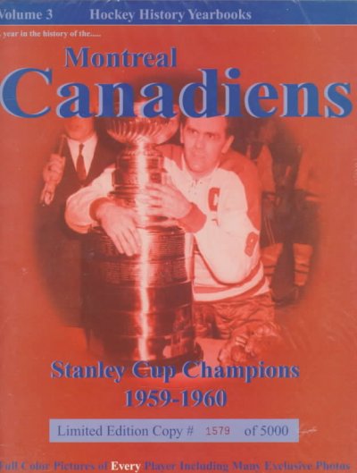 Montreal Canadians: Stanley Cup Champions--1959-1960