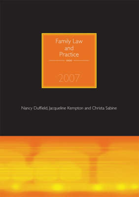 Family Law and Practice 2007 Revised edition