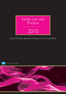 Family Law and Practice 2010 Revised edition