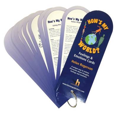 How's My World? Feelings & Emotions Cards: A unique way to prompt discussion about specific emotions or feelings and  provide a starting point for a deeper discussion about life issues