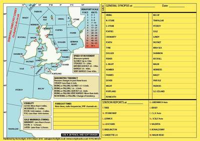 Shipping Forecast Sheet
